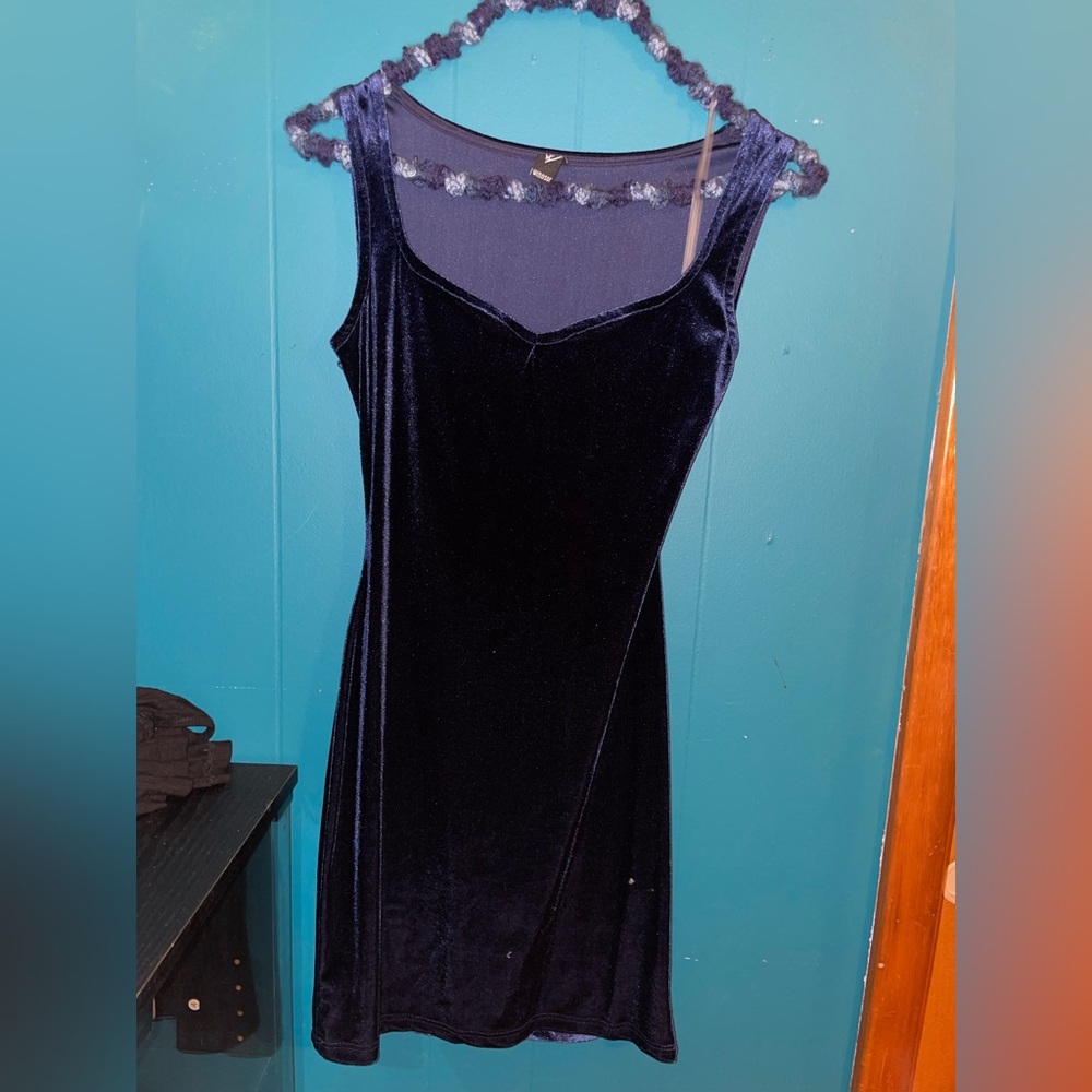 Navy blue dress